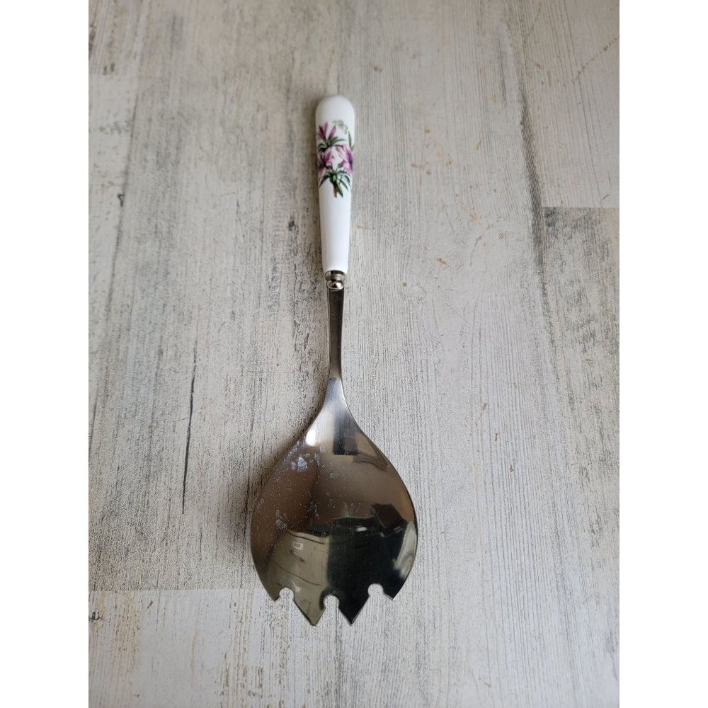 Portmeirion Botanic Gardens Serving Salad spoon‎ fork